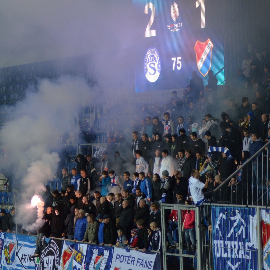 Slovácko - Baník 2:1 „Hrobař Baníku!“