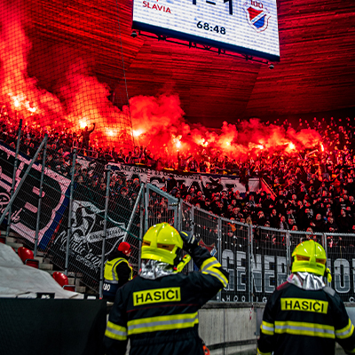 Slavia - Baník 3:1, 