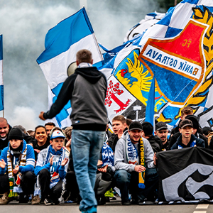 Baník - Budějovice 1:2, 